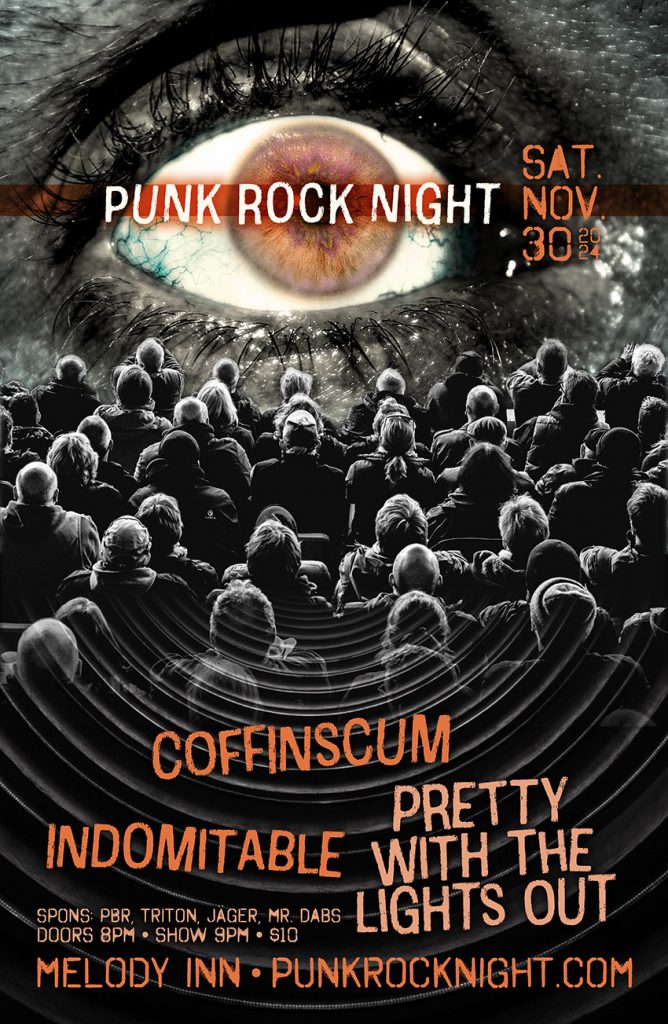 PUNK ROCK NIGHT w/ PRETTY WITH THE LIGHTS OUT, INDOMITABLE and COFFINSCUM (Illinois) @ Melody Inn | Indianapolis | Indiana | United States