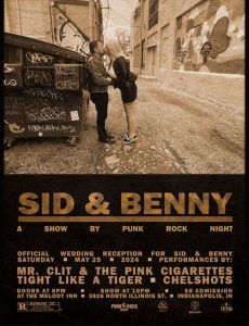 PUNK ROCK NIGHT presents SID & BENNY'S RECEPTION SHOW w/ MR. CLIT & THE PINK CIGARETTES,  TIGHT LIKE A TIGER and CHELSHOTS @ Melody Inn | Indianapolis | Indiana | United States