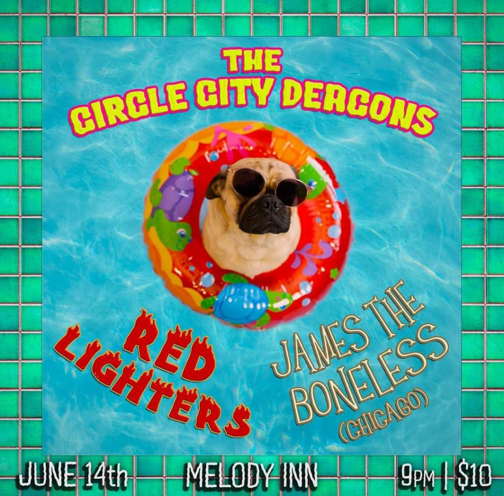 CIRCLE CITY DEACONS, JAMES THE BONELESS(Chicago), THE RED LIGHTERS @ Melody Inn | Indianapolis | Indiana | United States
