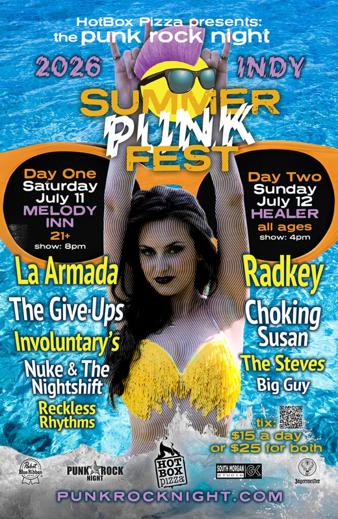 PUNK ROCK NIGHT SUMMER PUNK FEST DAY 1: LA ARMADA(Chicago), THE GIVE-UPS(Dayton), INVOLUNTARYS, NUKE & THE NIGHTSHIFT(Detroit) and RECKLESS RHYTHMS(Grand Rapids) @ Melody Inn | Indianapolis | Indiana | United States