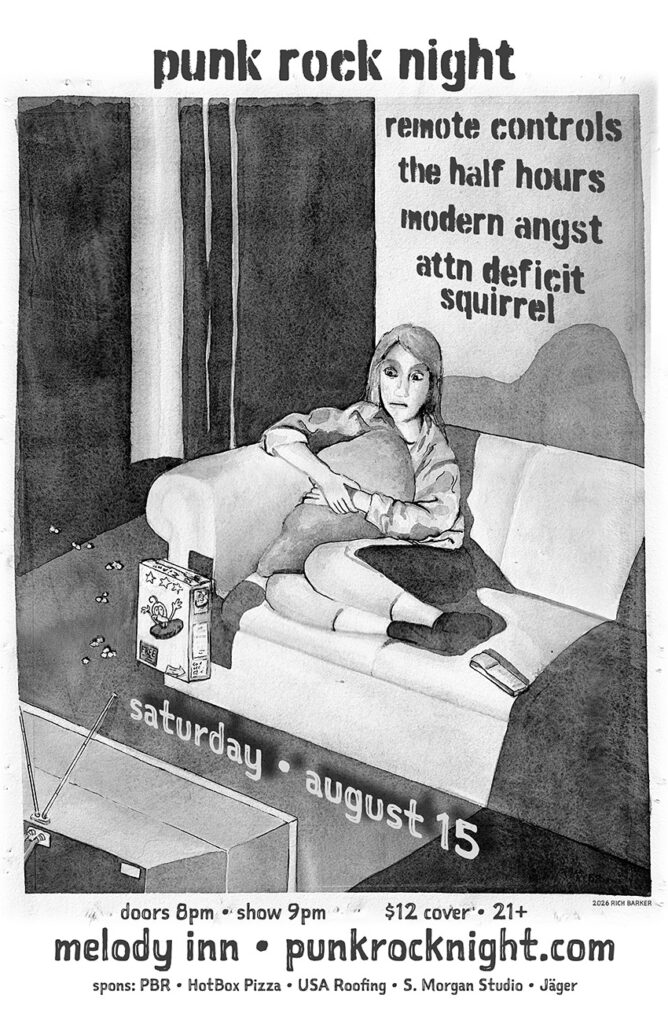PUNK ROCK NIGHT w/ THE REMOTE CONTROLS, MODERN ANGST(IL), THE HALF HOURS, ATTENTION DEFICIT SQUIRREL(Cincy) @ Melody Inn | Indianapolis | Indiana | United States