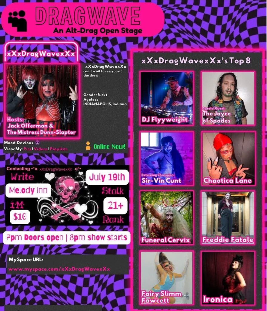 DRAGWAVE...Alternative Open Stage @ Melody Inn | Indianapolis | Indiana | United States