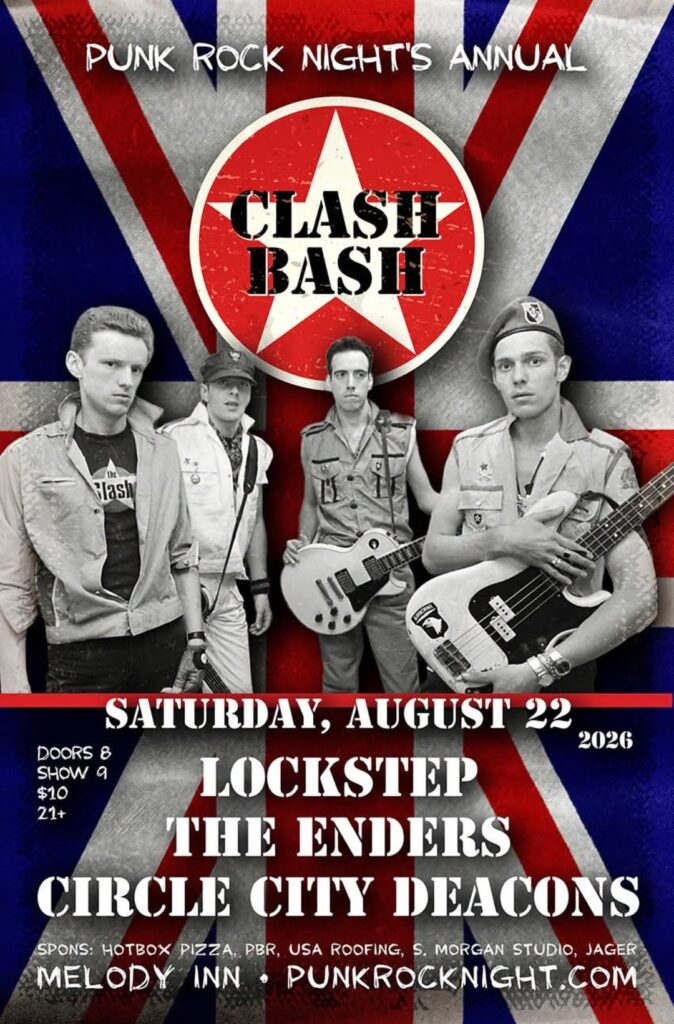 PUNK ROCK NIGHT ANNUAL CLASH BASH w/ LOCKSTEP, THE ENDERS and CIRCLE CITY DEACONS @ Melody Inn | Indianapolis | Indiana | United States